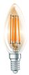 Λαμπτήρας  Dimmable Led Filament E14 C35 6w 3000K 3000K Φυσικό Amber Just Led B143506401